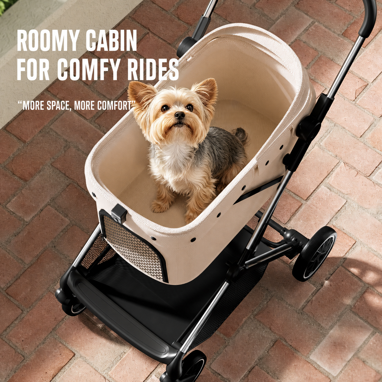 All-terrain pet stroller